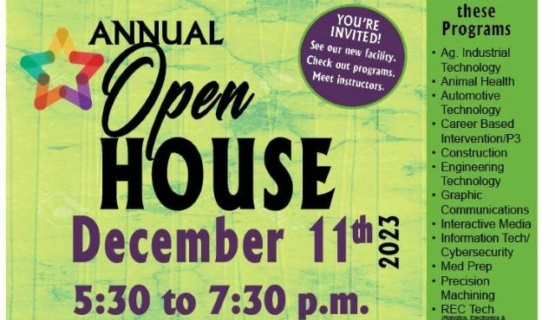 You're Invited!  Tri Star's Annual Open House, December 11 from 5:30 to 7:30 p.m. 