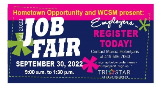 Fall Job Fair:  Employers, Register Today. 