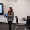 Alaina Young talks about her radio controlled car during her presentation.: Gallery Image 1 