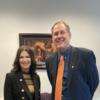 Angie King and Tim Buschur in her Columbus office.: Gallery Image 1 