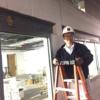 CAPT President Yukata Ito is ready to sign a steel beam in the new Tri Star building.: Gallery Image 1 