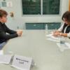CBI student is practicing their interview skills with an employer.: Gallery Image 1 