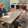 CBI student is practicing their interview skills with an employer.: Gallery Image 5 