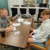 CBI student is practicing their interview skills with an employer.: Gallery Image 7 