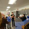 Med Prep students teach 8th graders the anatomical dance.: Gallery Image 1 