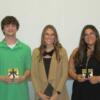 Engineering Technology, L to R:  Cole Hall, Instructor Taylor Crum, Alaina Young: Gallery Image 1 