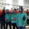 Welding students in their PPE. 