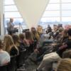 Ohio State Highway Patrolman Rob Gatchel speaks to all Tri Star juniors about safe driving.: Gallery Image 2 