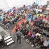 Ohio State Highway Patrolman Rob Gatchel speaks to all Tri Star juniors about safe driving.: Gallery Image 1 