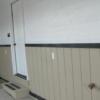 Finished garage interior.  Door leads to living space.  Water facets pictured.: Gallery Image 1 