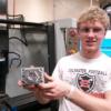 Ben shows one of the projects he has made using the CNC mill: Gallery Image 1 