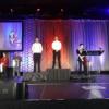 Ben on stage at the Ohio SkillsUSA competition receiving his gold medal.: Gallery Image 1 