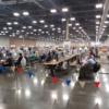 The floor of the Expo Center during the CNC milling competition.: Gallery Image 1 