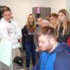New Knoxville students at one of the stations in the Interactive Media program.: Gallery Image 4 