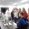 New Knoxville students at one of the stations in the Interactive Media program.: Gallery Image 3 