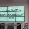 Tri Star Med Prep Pinning Ceremony 2023 - on the big screen: Gallery Image 1 