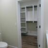 Master bedroom with ensuite bath and closet.  Shower is tiled.  Double sinks.: Gallery Image 6 
