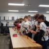 New Bremen 8th graders check out some of the things that the engineering classes have 3D printed.: Gallery Image 1 