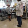 New Bremen students in the REC Tech lab learning about the Universal robots.: Gallery Image 1 