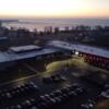 Drone pictures taken by Caleb Wendel of the Tri Star building and surrounding area at sunrise.  Feb. 1, 2024: Gallery Image 3 