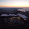 Drone pictures taken by Caleb Wendel of the Tri Star building and surrounding area at sunrise.  Feb. 1, 2024: Gallery Image 4 