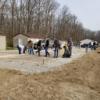 Tri Star construction students at work on the Hand Up Village.: Gallery Image 1 