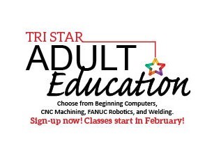 Tri Star Adult Education logo: Featured Image 1 
