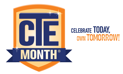 CTE Month (Logo).  Celebrate Today.  Own Tomorrow.: Featured Image 1 