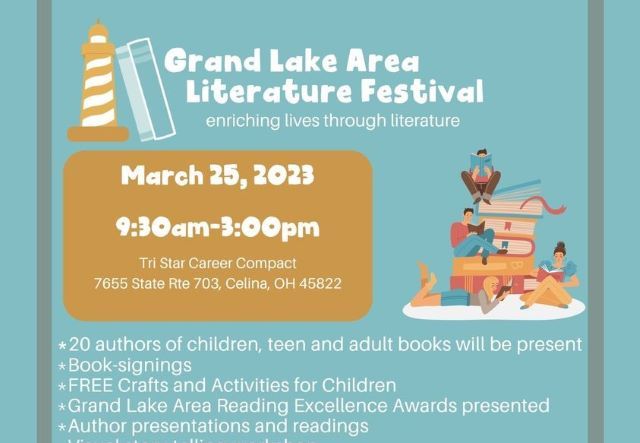  Grand Lake Area Literature Festival To Be Held at Tri Star: Featured Image 1 