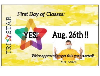  Tri Star Classes Will Start August 26th!: Featured Image 1 
