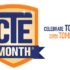 CTE Month (Logo).  Celebrate Today.  Own Tomorrow. 