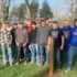Junior Construction students pose for the camera at the Celina Dog Park 